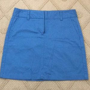 Blue Vineyard Vines Chino Skirt